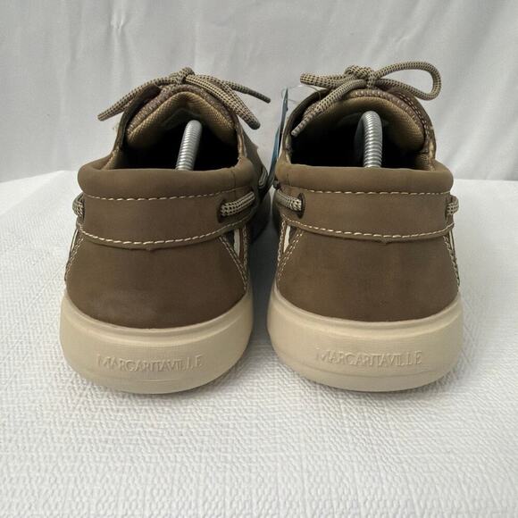 Margaritaville Shoes Mens Size 12 Palm Boat Lace Up Comfort Brown New main image 6